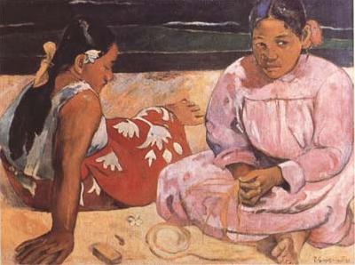 Paul Gauguin Tahitian Women (On the Beach) (mk09) Germany oil painting art